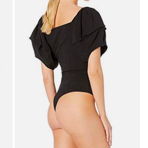 Free people Not so Basic Puff Sleeve Bodysuit - Picture 5 of 11